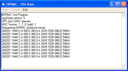 MarshallSoft GPS Component for eVC - GPS library component for eVC programmers